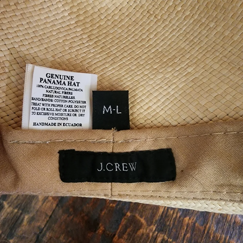 EuC Jcrew Panama Hat - Picture 3 of 4
